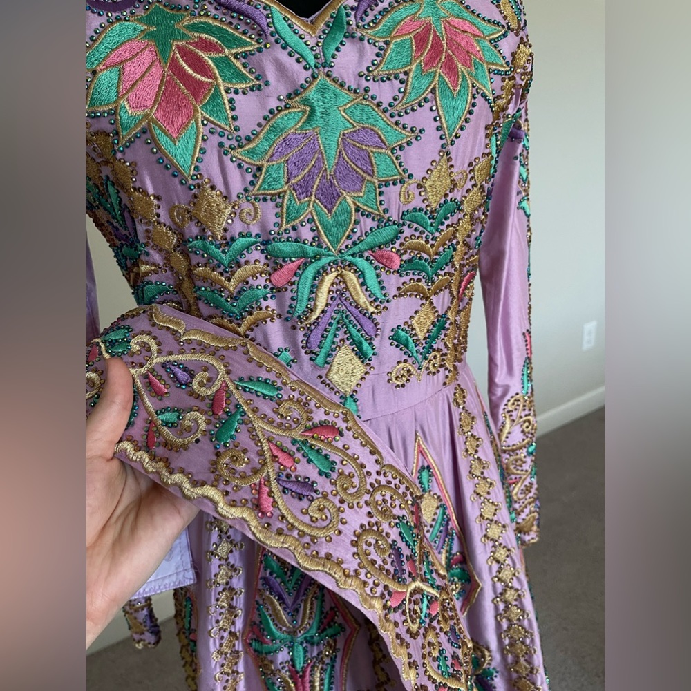 Handmade Custom Design Embellished Bridal Thobe